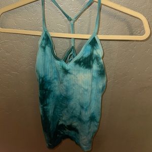 Sweaty Betty tye dye work out tank